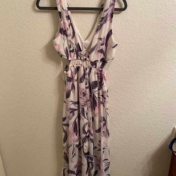floral cutout dress - Picture 2 of 2